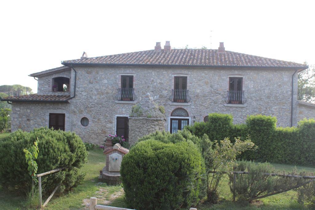 Agriturismo Il Poggiolo Montemerano Exteriör bild