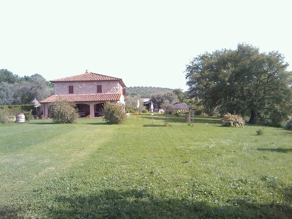 Agriturismo Il Poggiolo Montemerano Exteriör bild